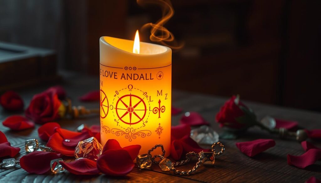 Love Spell Candle