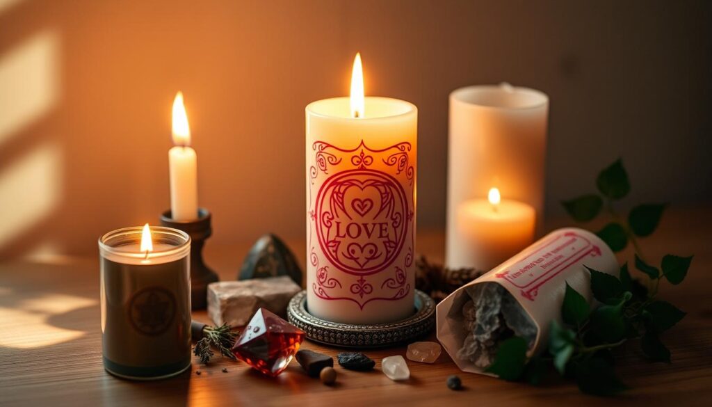 Love Spell Candle