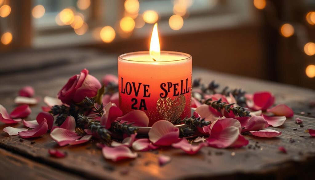 Love Spell Candle