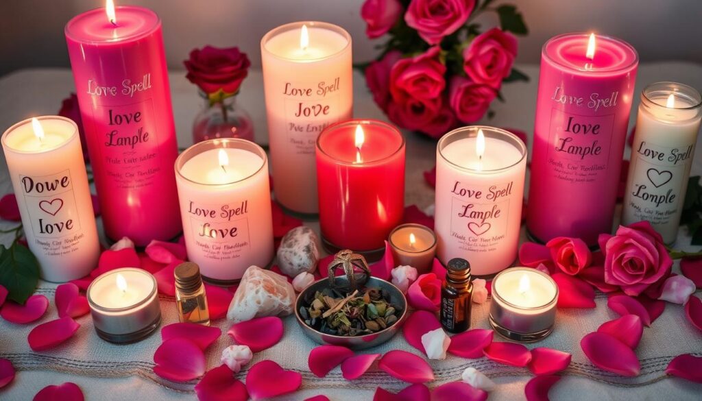 Love Spell Candle